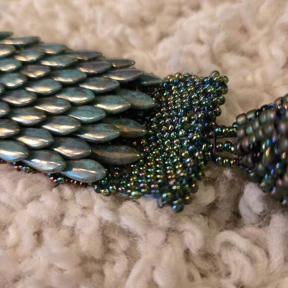 Snake Bracelet Beaded Unique - Picture 6 of 11